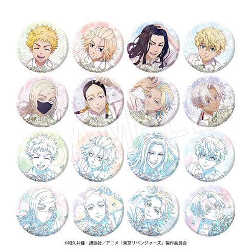 『東京リベンジャーズ』トレーディングホロ缶バッジ Bouquet ver.(TypeA) 1BOX/16個入